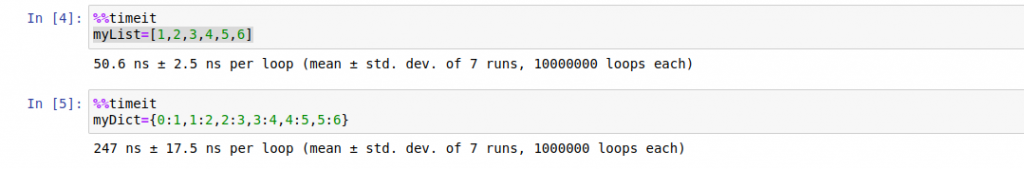 List vs Dictionary Performance while creation