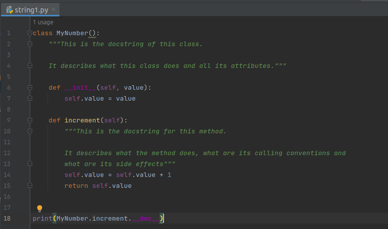 Code in PyCharm